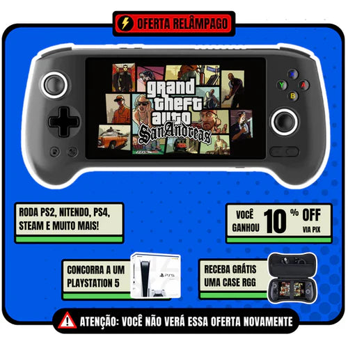 MINI GAME PORTÁTIL - PS2, PS4, PSP, NITENDO, ANDROID, STEAM E VÁRIOS CONSOLES INTEGRADO [ULTIMAS UNIDADES] 🔥